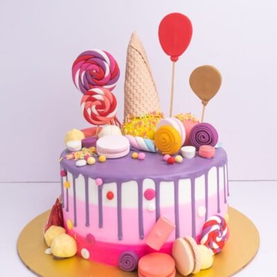 Candyland Drip Cake