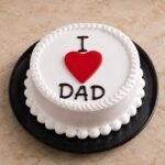 Buy I Love Dad Cake online in Jaipur for Father's Day celebrations